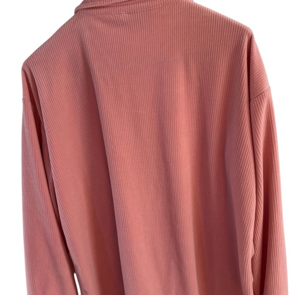 Pink Utility Jacket with Relaxed Fit and Classic Collar - Picture 3 of 4